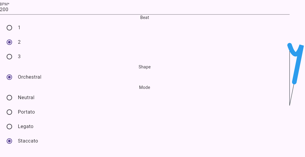 Visual Music Metronome App